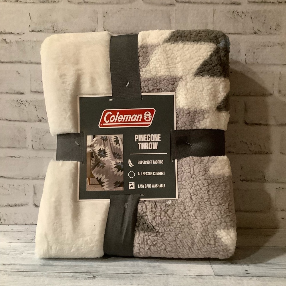 Coleman Reversible Aztec Throw